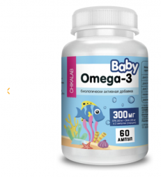 Omega-3 Baby 300 мг Chikalab (60 амп)