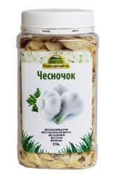 Чеснок сушеный кусочками ПЭТ Здоровая еда (210 г)