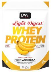 Протеин QNT Light Digest Whey, банан  (500 г)