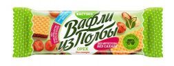 Вафли из полбы орех без сахара Вастэко (15 г)