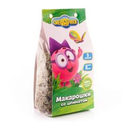 Макарошки со шпинатом ГурМайор (250 г)