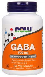 NOW GABA 500 мг (100 кап)