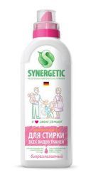 Гель для стирки всех видов тканей, гипоаллергенный Synergetic (750 мл)