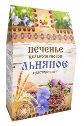 Печенье льняное с расторопшей на фруктозе Дивинка (300 г)