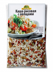 Каша рисовая с овощами Здоровая еда (100 г)