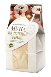 Мука цельносмолотая зеленая гречка (500 г) Образ жизни