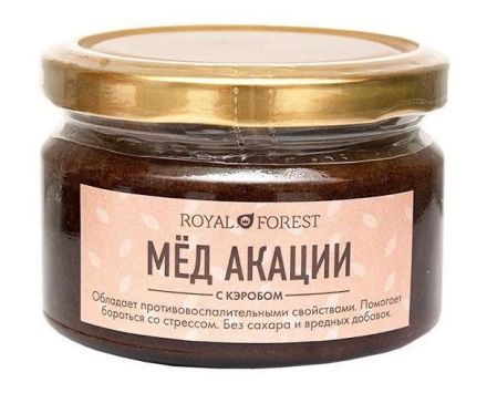 Мёд акации с кэробом Royal Forest (250 г)